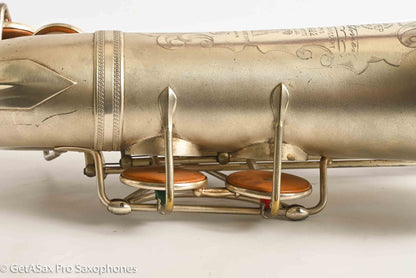 Selmer Cigar Cutter Alto Original Satin Silver Plate Mark VI Neck 14922