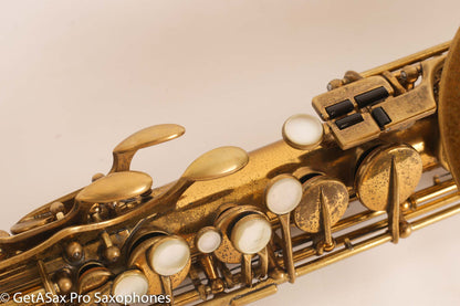 Selmer Super Sax Cigar Cutter Alto Original Lacquer Fresh Overhaul Exceptional! 16757