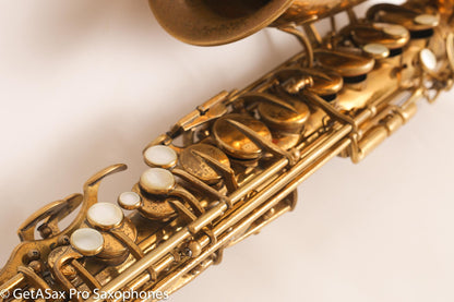 Selmer Super Sax Cigar Cutter Alto Original Lacquer Fresh Overhaul Exceptional! 16757