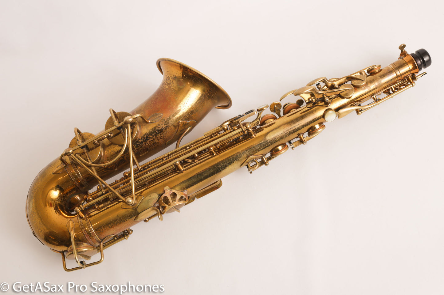 Selmer Super Sax Cigar Cutter Alto Original Lacquer Fresh Overhaul Exceptional! 16757