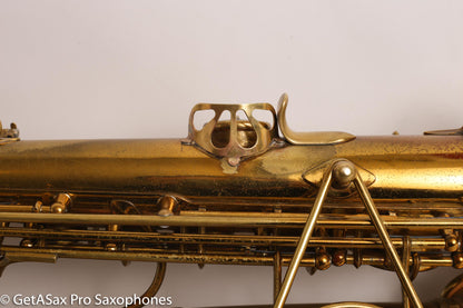 Selmer Super Sax Cigar Cutter Alto Original Lacquer Fresh Overhaul Exceptional! 16757