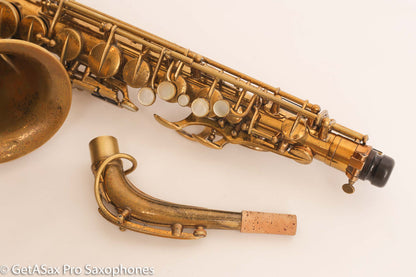 Selmer Super Sax Cigar Cutter Alto Original Lacquer Fresh Overhaul Exceptional! 16757