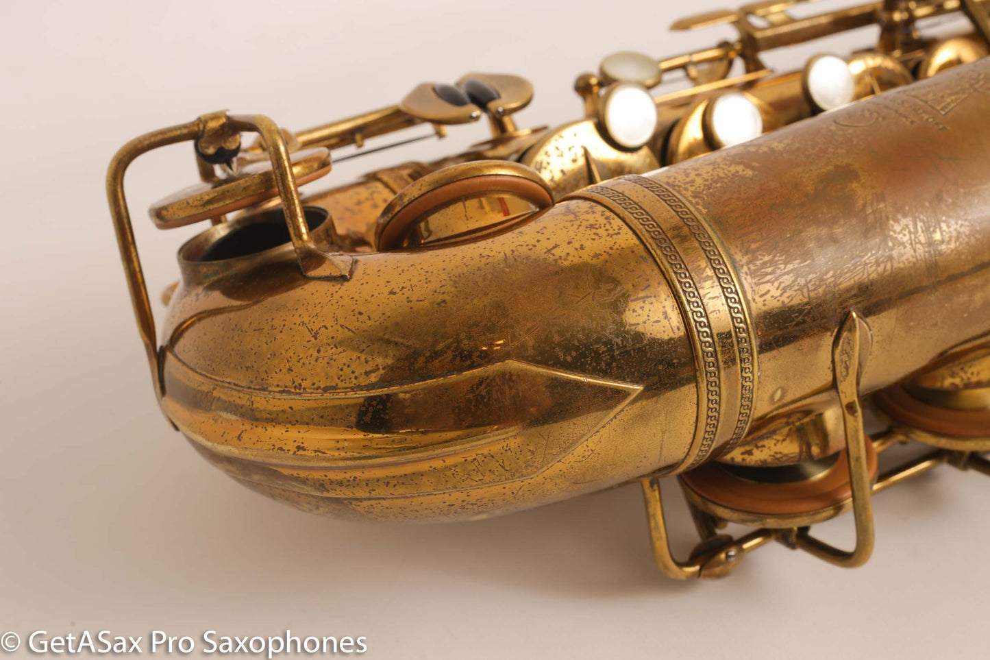 Selmer Super Sax Cigar Cutter Alto Original Lacquer Fresh Overhaul Exceptional! 16757