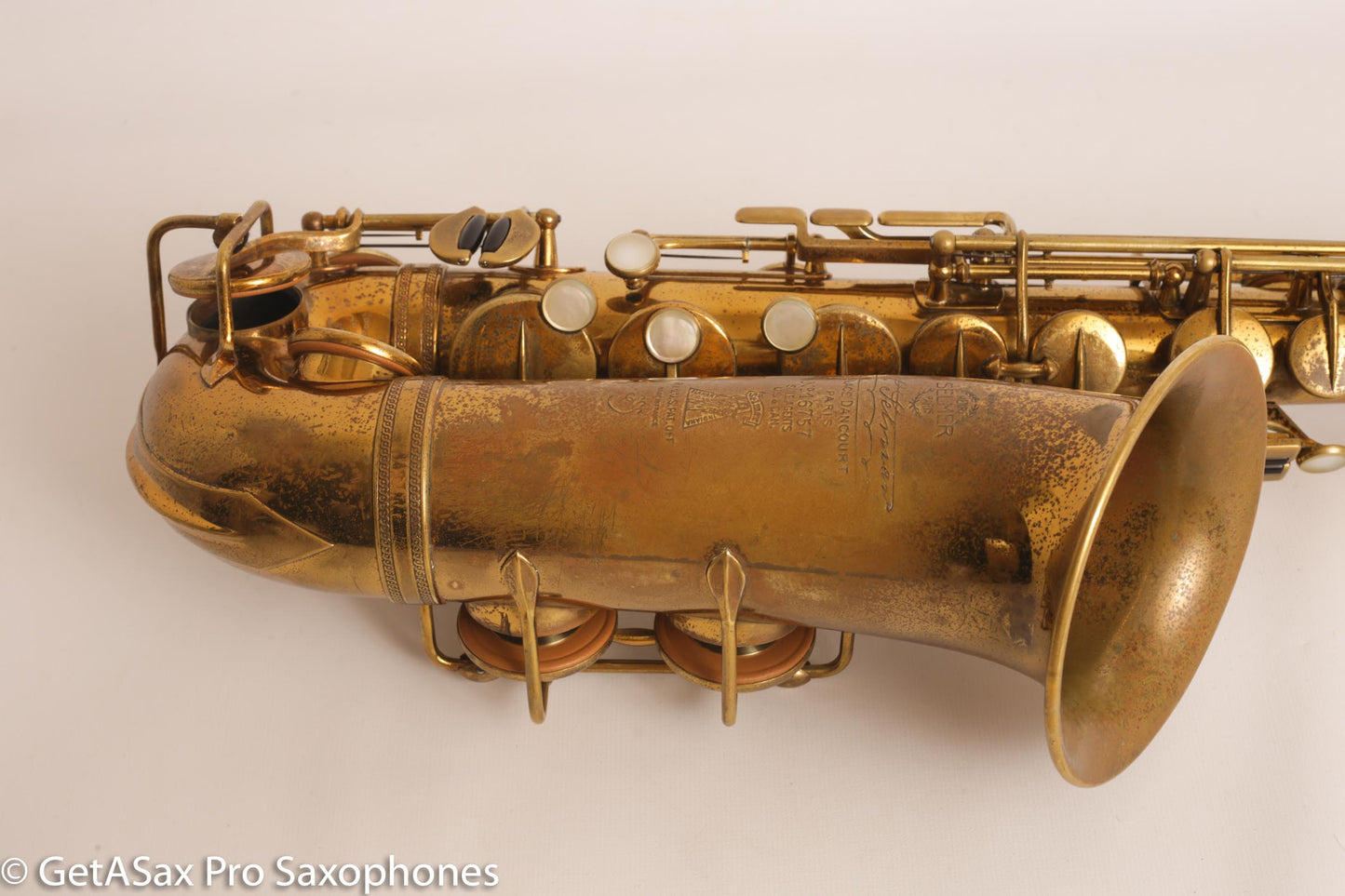 Selmer Super Sax Cigar Cutter Alto Original Lacquer Fresh Overhaul Exceptional! 16757