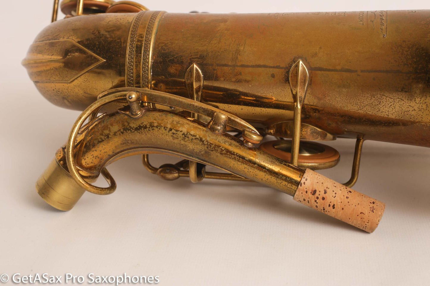 Selmer Super Sax Cigar Cutter Alto Original Lacquer Fresh Overhaul Exceptional! 16757