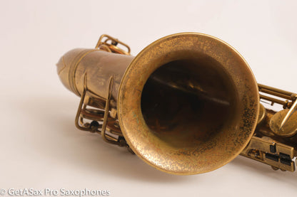 Selmer Super Sax Cigar Cutter Alto Original Lacquer Fresh Overhaul Exceptional! 16757