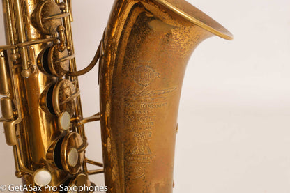 Selmer Super Sax Cigar Cutter Alto Original Lacquer Fresh Overhaul Exceptional! 16757