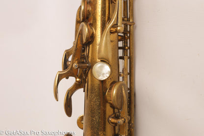 Selmer Super Sax Cigar Cutter Alto Original Lacquer Fresh Overhaul Exceptional! 16757