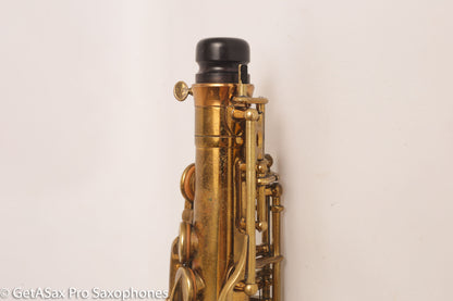 Selmer Super Sax Cigar Cutter Alto Original Lacquer Fresh Overhaul Exceptional! 16757