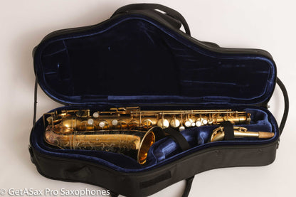 Selmer Cigar Cutter Super Sax Alto Original Gold Plate Near Mint Low Miles Matt Stohrer Overhaul