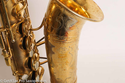 Selmer Cigar Cutter Super Sax Alto Original Gold Plate Near Mint Low Miles Matt Stohrer Overhaul