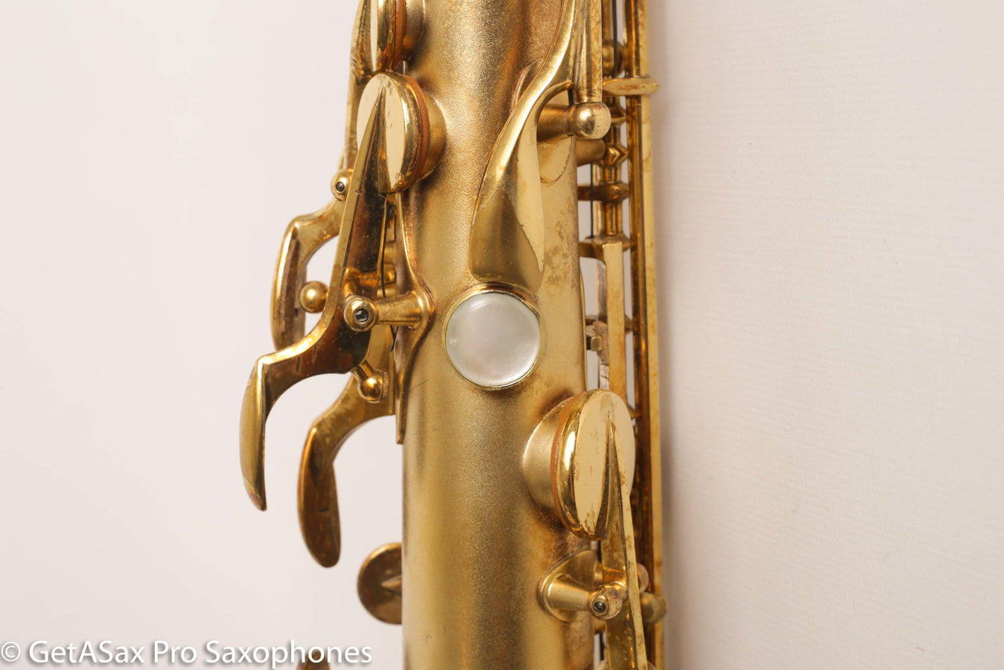 Selmer Cigar Cutter Super Sax Alto Original Gold Plate Near Mint Low Miles Matt Stohrer Overhaul