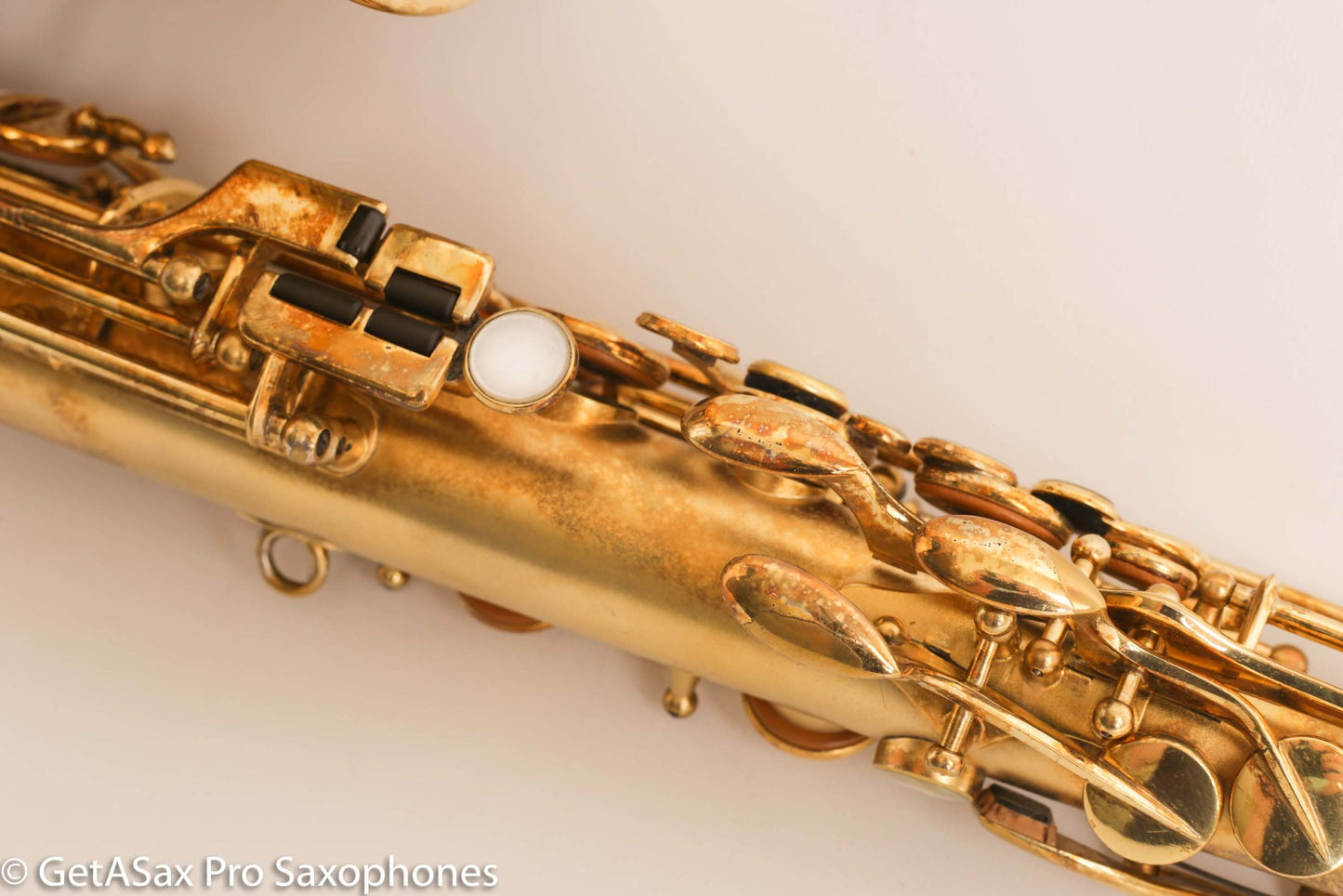 Selmer Cigar Cutter Super Sax Alto Original Gold Plate Near Mint Low Miles Matt Stohrer Overhaul