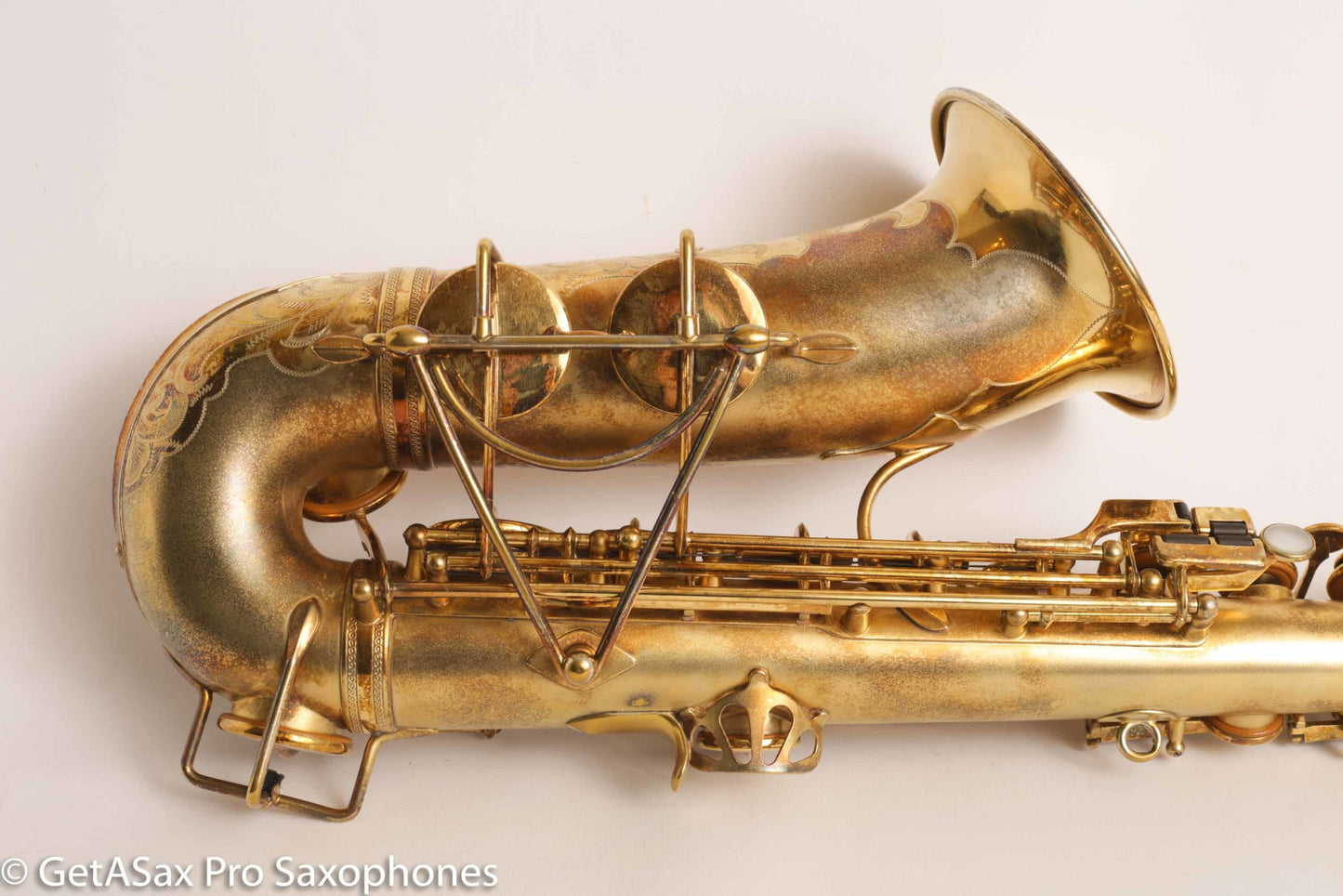 Selmer Cigar Cutter Super Sax Alto Original Gold Plate Near Mint Low Miles Matt Stohrer Overhaul