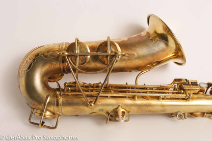 Selmer Cigar Cutter Super Sax Alto Original Gold Plate Near Mint Low Miles Matt Stohrer Overhaul