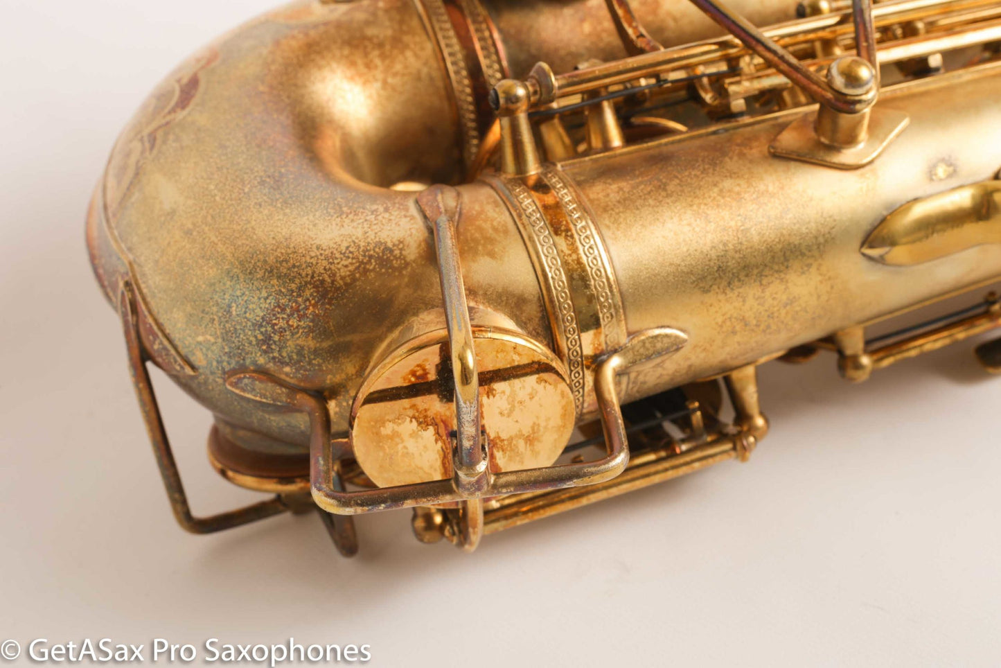 Selmer Cigar Cutter Super Sax Alto Original Gold Plate Near Mint Low Miles Matt Stohrer Overhaul