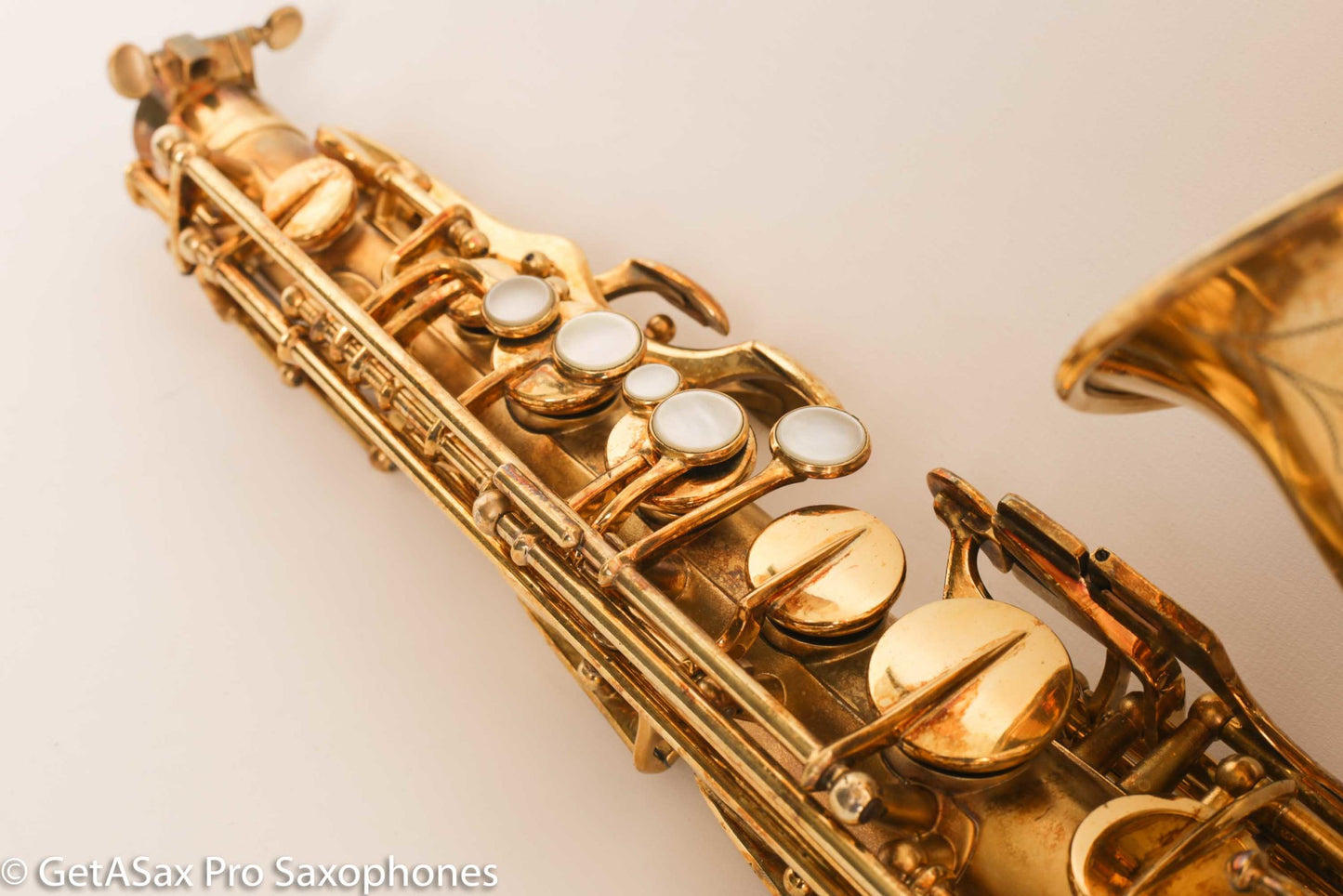 Selmer Cigar Cutter Super Sax Alto Original Gold Plate Near Mint Low Miles Matt Stohrer Overhaul