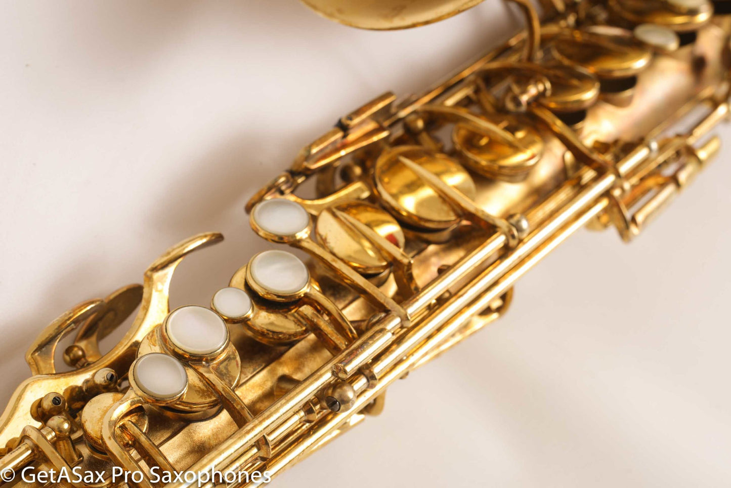 Selmer Cigar Cutter Super Sax Alto Original Gold Plate Near Mint Low Miles Matt Stohrer Overhaul