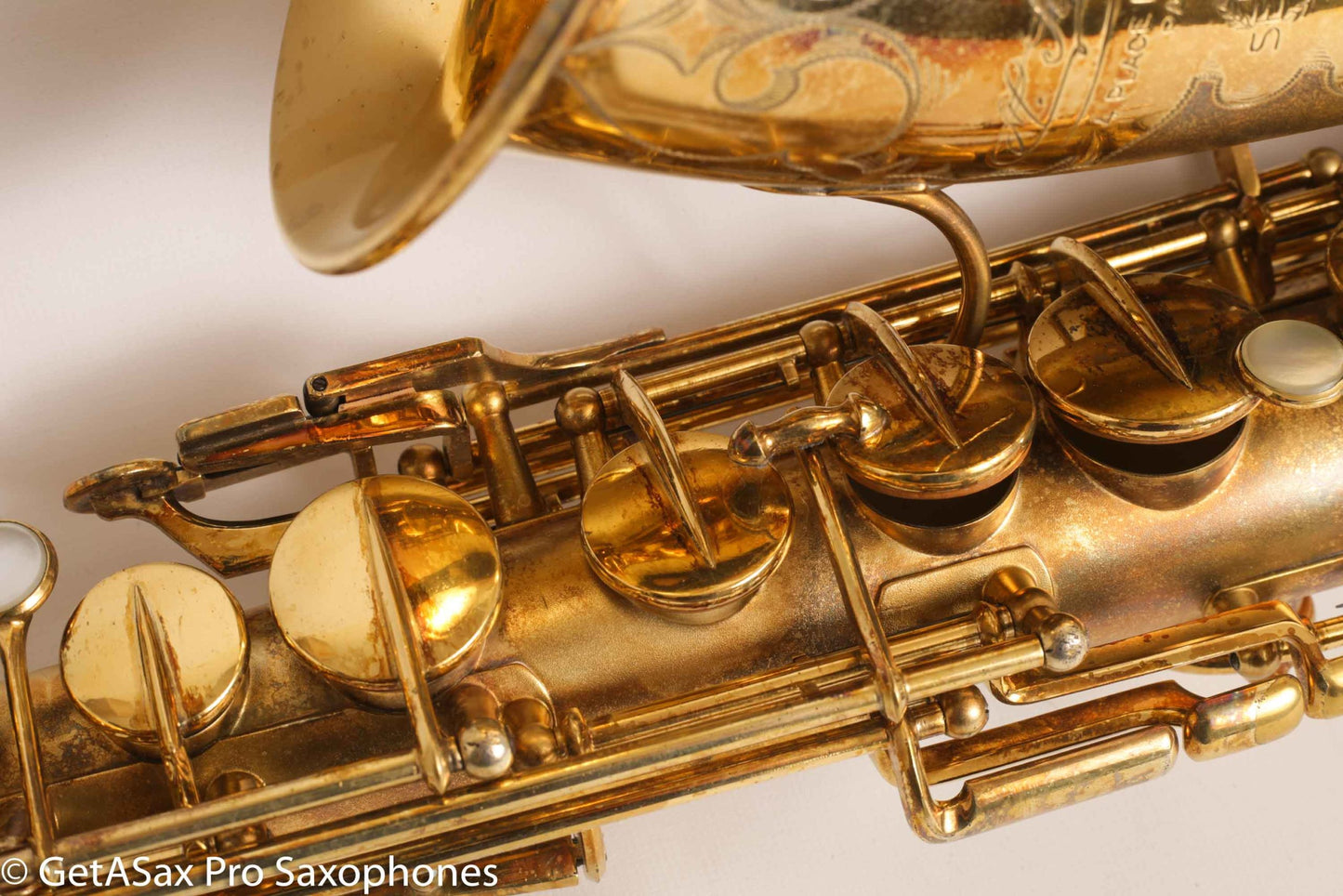 Selmer Cigar Cutter Super Sax Alto Original Gold Plate Near Mint Low Miles Matt Stohrer Overhaul