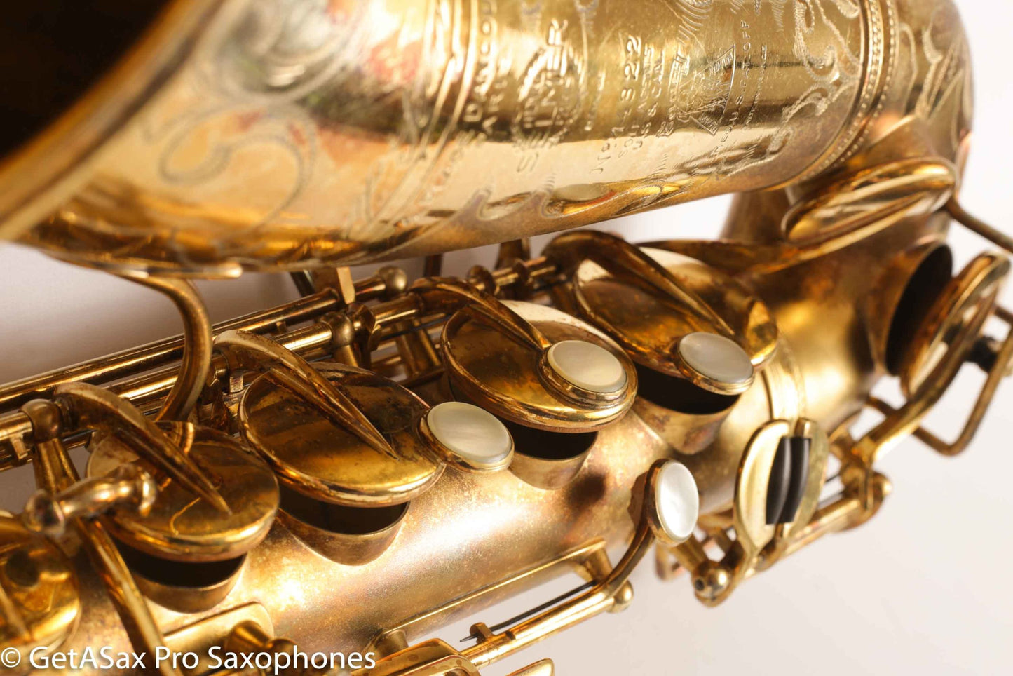 Selmer Cigar Cutter Super Sax Alto Original Gold Plate Near Mint Low Miles Matt Stohrer Overhaul