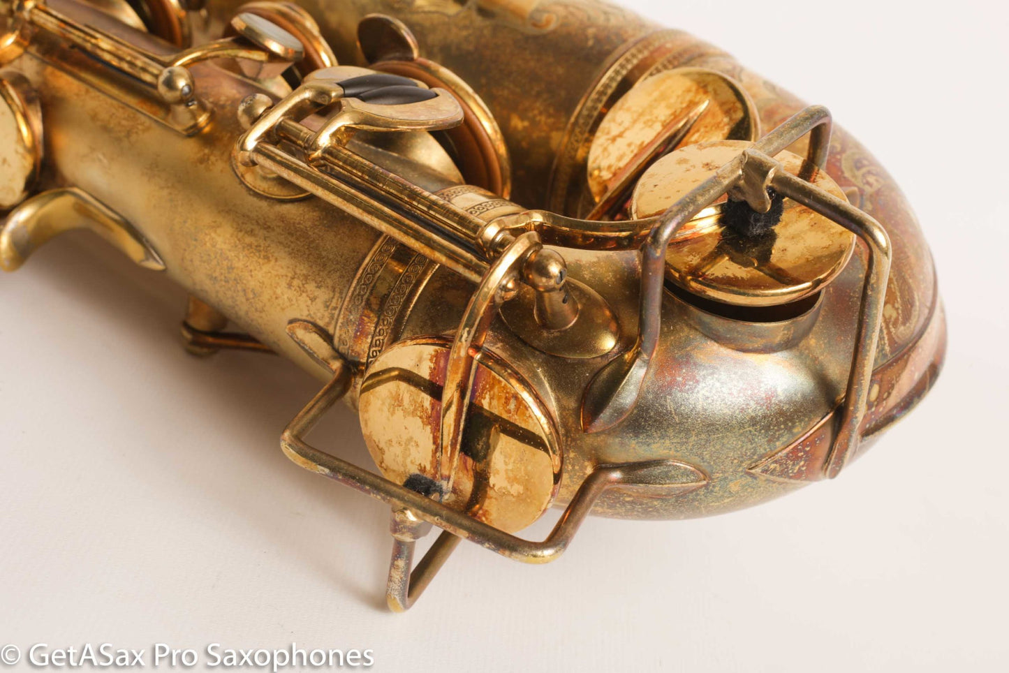 Selmer Cigar Cutter Super Sax Alto Original Gold Plate Near Mint Low Miles Matt Stohrer Overhaul