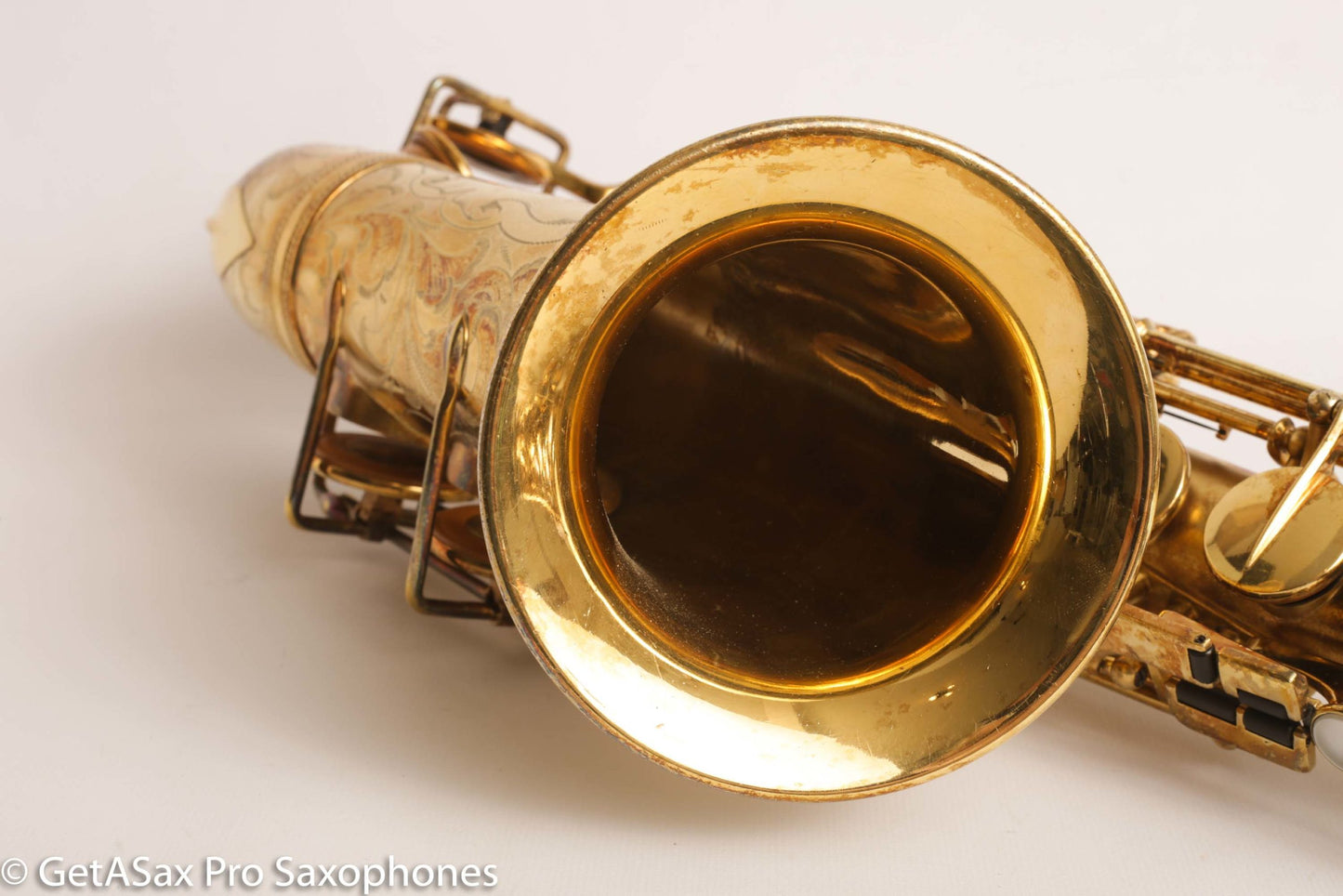 Selmer Cigar Cutter Super Sax Alto Original Gold Plate Near Mint Low Miles Matt Stohrer Overhaul