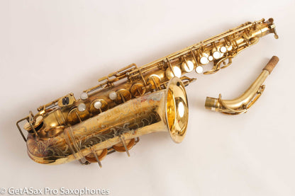 Selmer Cigar Cutter Super Sax Alto Original Gold Plate Near Mint Low Miles Matt Stohrer Overhaul