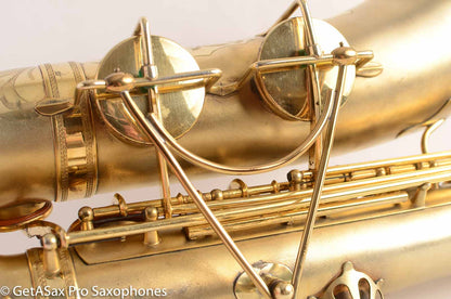 Selmer ORIGINAL Gold Plate Tenor Sax 16164B Coleman Hawkins Al Cohn Sal Nistico
