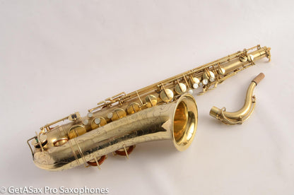 Selmer ORIGINAL Gold Plate Tenor Sax 16164B Coleman Hawkins Al Cohn Sal Nistico