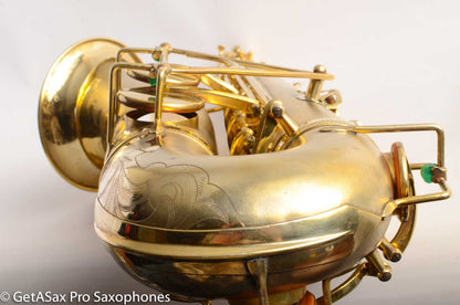 Selmer ORIGINAL Gold Plate Tenor Sax 16164B Coleman Hawkins Al Cohn Sal Nistico