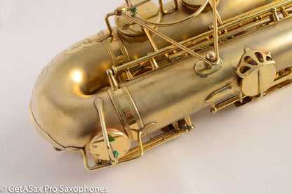 Selmer ORIGINAL Gold Plate Tenor Sax 16164B Coleman Hawkins Al Cohn Sal Nistico