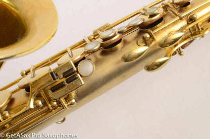Selmer ORIGINAL Gold Plate Tenor Sax 16164B Coleman Hawkins Al Cohn Sal Nistico