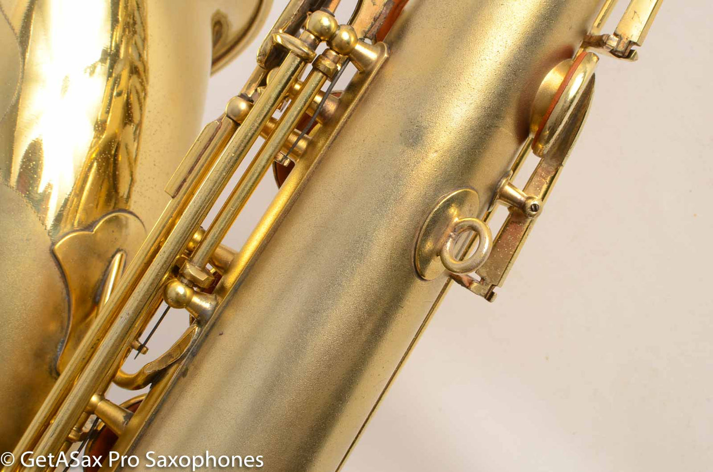 Selmer ORIGINAL Gold Plate Tenor Sax 16164B Coleman Hawkins Al Cohn Sal Nistico