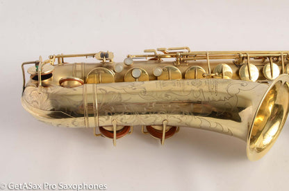 Selmer ORIGINAL Gold Plate Tenor Sax 16164B Coleman Hawkins Al Cohn Sal Nistico