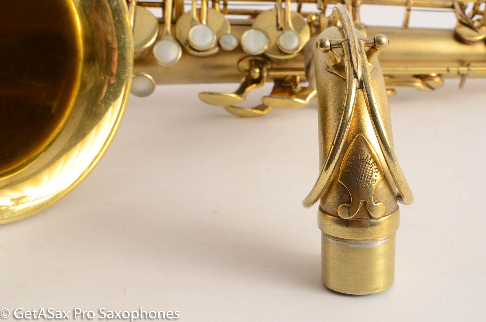 Selmer ORIGINAL Gold Plate Tenor Sax 16164B Coleman Hawkins Al