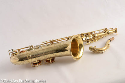 Selmer ORIGINAL Gold Plate Tenor Sax 16164B Coleman Hawkins Al Cohn Sal Nistico
