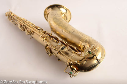 Selmer ORIGINAL Gold Plate Tenor Sax 16164B Coleman Hawkins Al Cohn Sal Nistico