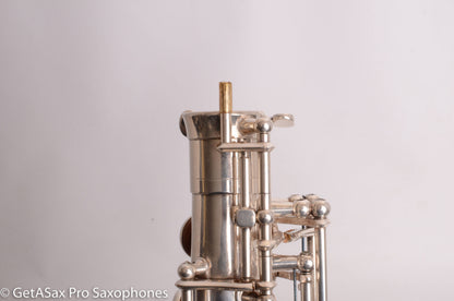 Selmer Mark VI Alto 1962 Original Silver Great Pads High F# Clean! 102960