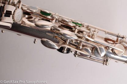 Selmer Mark VI Alto 1962 Original Silver Great Pads High F# Clean! 102960