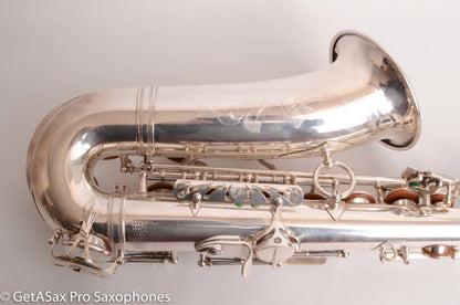 Selmer Mark VI Alto 1962 Original Silver Great Pads High F# Clean! 102960