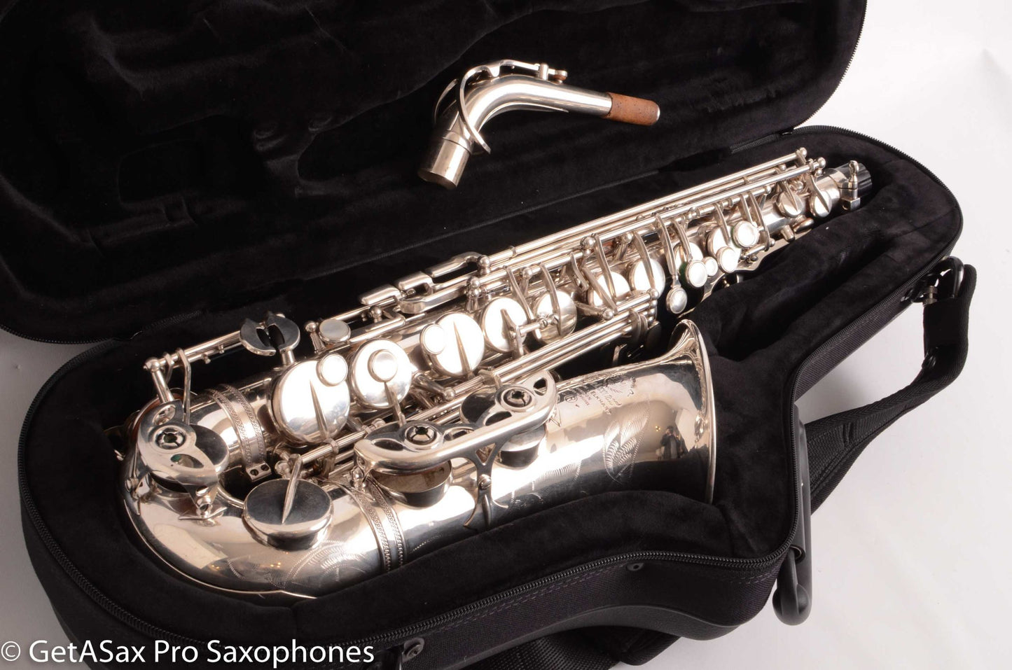 Selmer Mark VI Alto 1962 Original Silver Great Pads High F# Clean! 102960