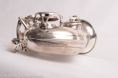 Selmer Mark VI Alto 1962 Original Silver Great Pads High F# Clean! 102960