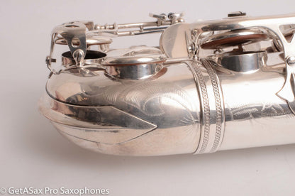 Selmer Mark VI Alto 1962 Original Silver Great Pads High F# Clean! 102960