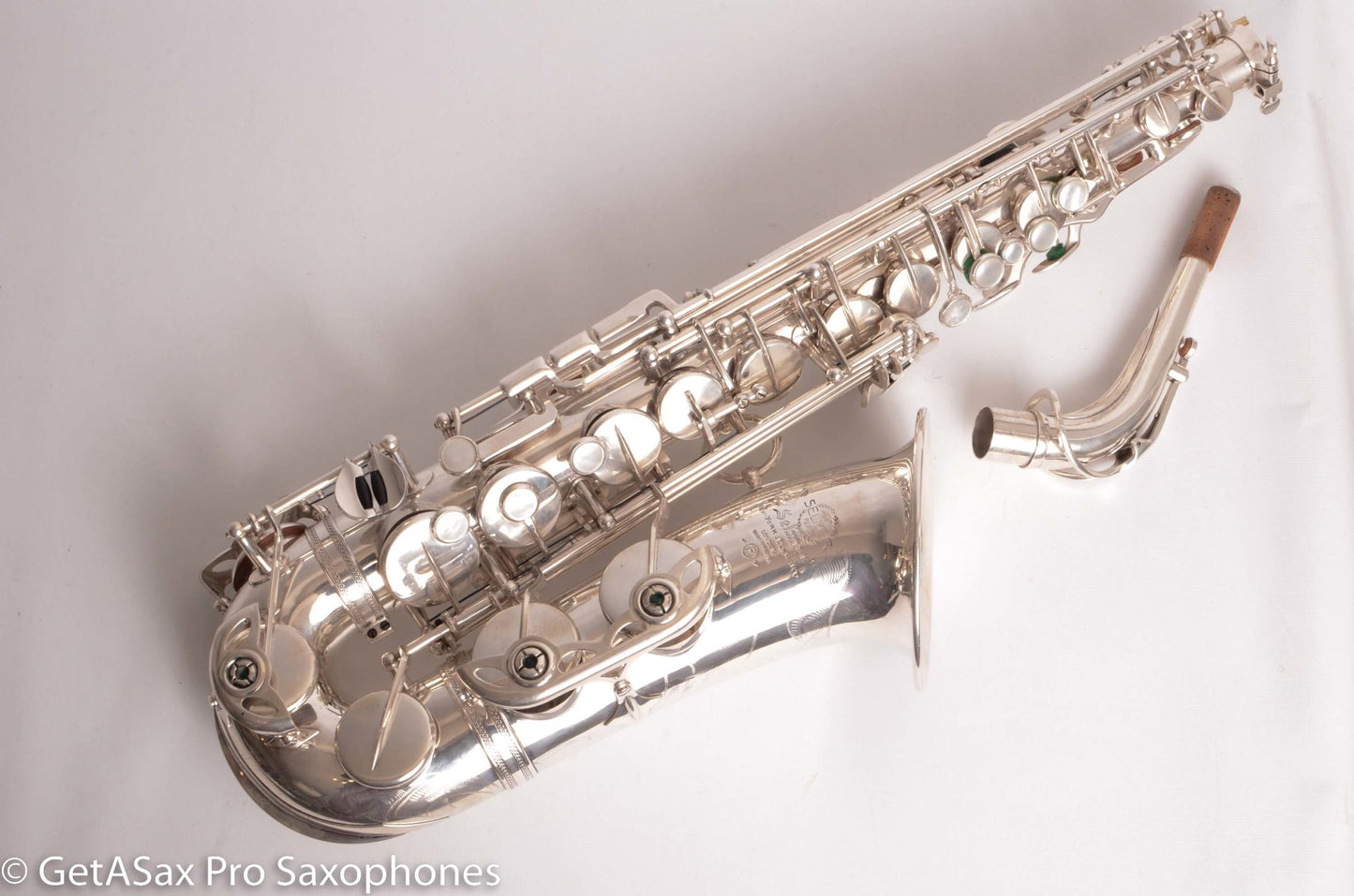Selmer Mark VI Alto 1962 Original Silver Great Pads High F# Clean! 102960