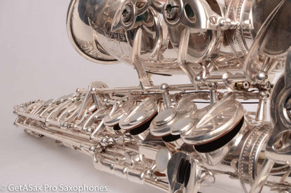 Selmer Mark VI Alto 1962 Original Silver Great Pads High F# Clean! 102960