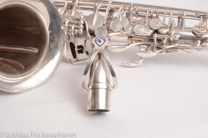 Selmer Mark VI Alto 1962 Original Silver Great Pads High F# Clean! 102960