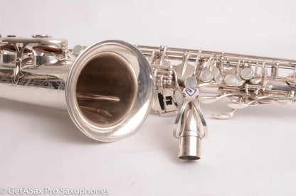 Selmer Mark VI Alto 1962 Original Silver Great Pads High F# Clean! 102960