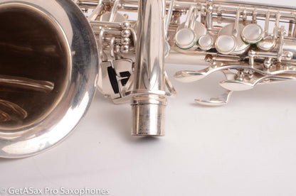Selmer Mark VI Alto 1962 Original Silver Great Pads High F# Clean! 102960