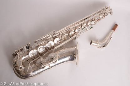 Selmer Mark VI Alto 1962 Original Silver Great Pads High F# Clean! 102960