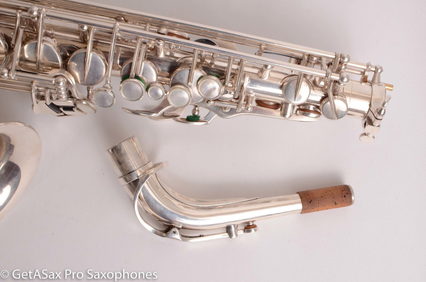 Selmer Mark VI Alto 1962 Original Silver Great Pads High F# Clean! 102960
